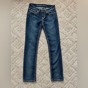 I Jeans by Buffalo, heavy detail stitched straight leg jeans